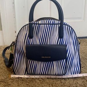 Vera Bradley bowler wavy stripe bag **BRAND NEW**
